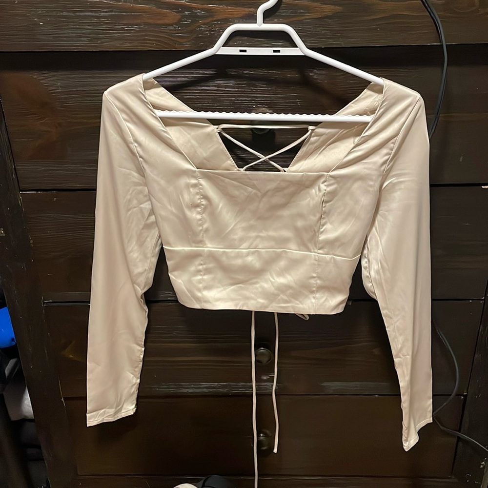 Ardene lace up top